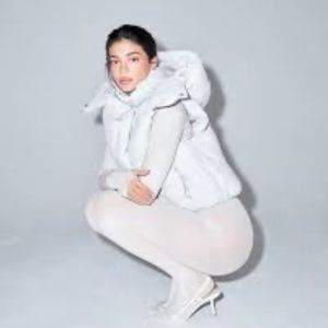 KHY DROP 002- Puffer Vest in Bone- BRAND NEW WITH TAGS